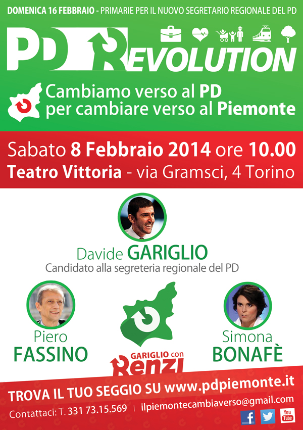 Gariglio - PD_Revolution_8_febbraio